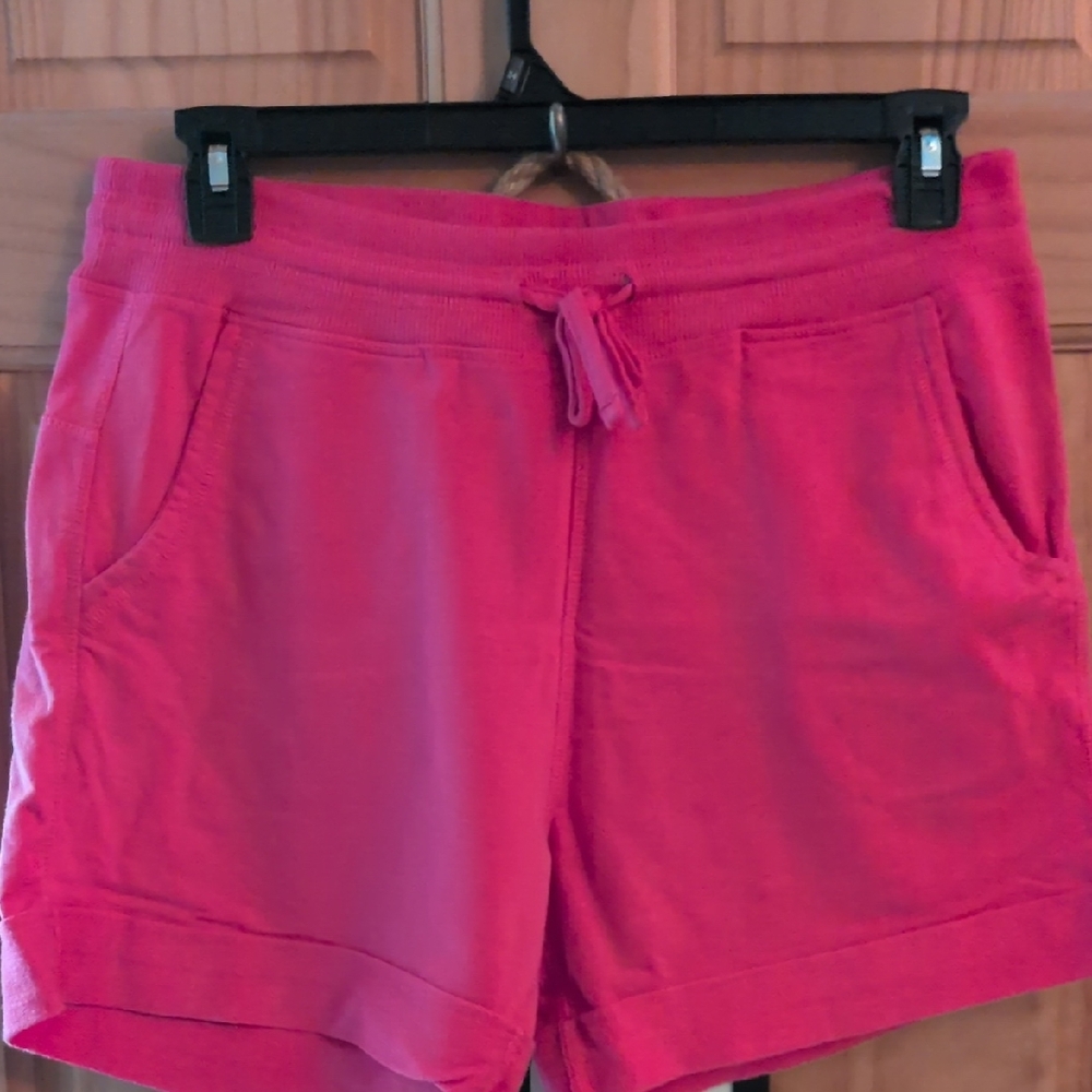 Women's Pink Casual Shorts
